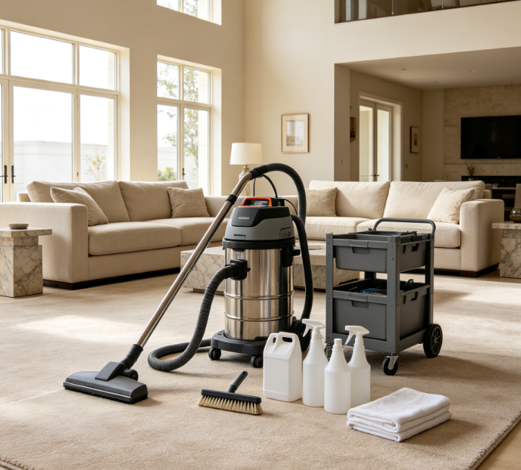 Carpet Care Service for Large Residences